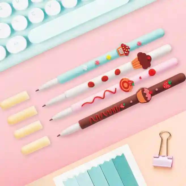 Pix cu bilă MESHU "Sweets" 0,7mm, albastru