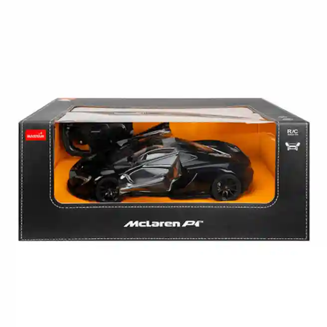 Машина р/у RASTAR 1:14 McLaren P1 GTR (двери откр. с пульта), 75100, черная, код 61361