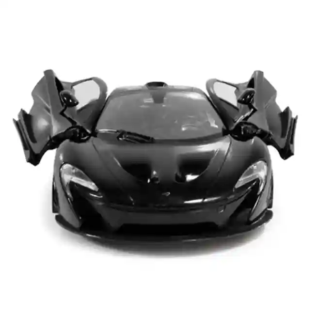 Машина р/у RASTAR 1:14 McLaren P1 GTR (двери откр. с пульта), 75100, черная, код 61361