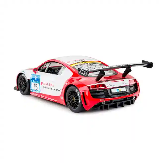 RS Машина р/у RASTAR 1:14 Audi R8 LMS Performance (с рулем, батар.), бел/красная, код 51232