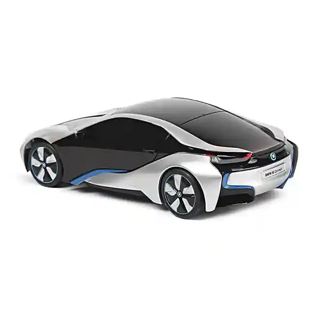 RS Машина р/у RASTAR 1:24 BMW i8, серебряная, код 50614
