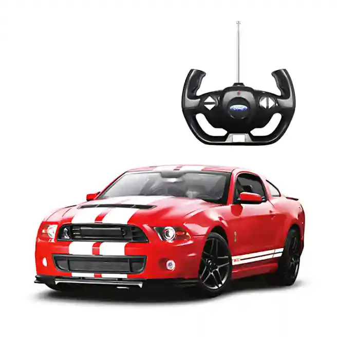 RS Masina cu telecomanda RASTAR 1:14 Ford Shelby GT500, rosie, cod 50612