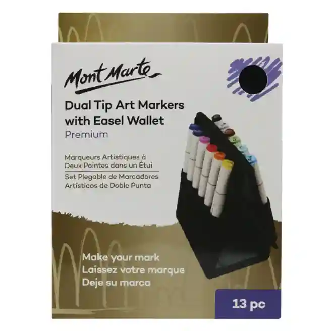 Set de markere pe două părți