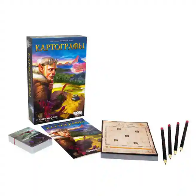 MH Настольная игра "Картографы", код 48437