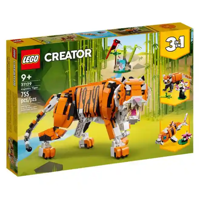 Constructor LEGO Creator Tigru maiestuos, art. 31129