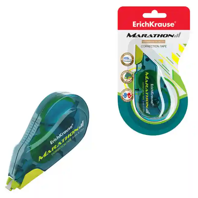 Bandă corectoare ErichKrause Marathon, 5mm х 12m