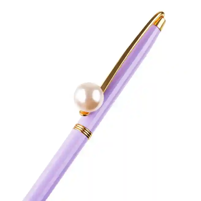 Ручка шариковая автоматич. MESHU "Lilac jewel" синяя, 1,0мм