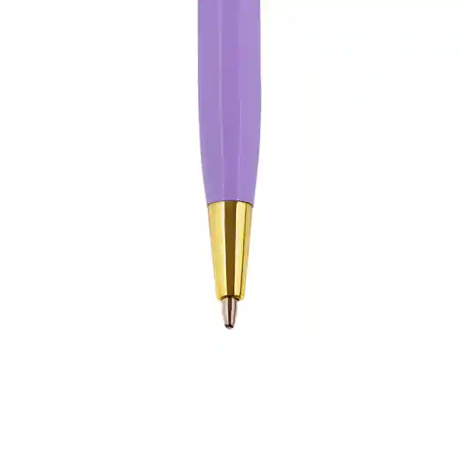Ручка шариковая автоматич. MESHU "Lilac jewel" синяя, 1,0мм