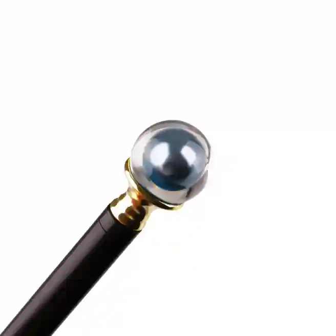 Pix cu bilă automat MESHU "Black pearl" albastru, 1,0 mm