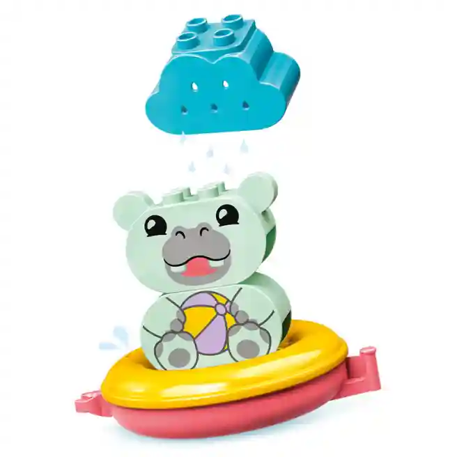 Constructor LEGO Duplo Distractie la baie: Tren cu animale plutitoare, art. 10965