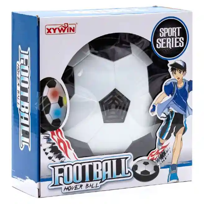 Minge de fotbal plutitoare (lumini, sunete), neagră, cod 422073