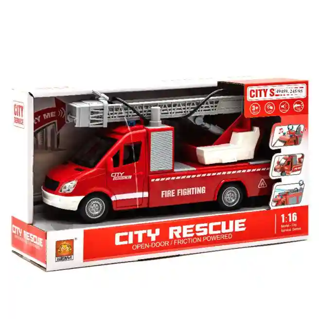 WY Masina cu inertie "Fire Vehicle" (lumini,sunete), cod 49459