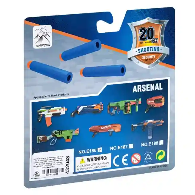 Set gloanțe (ventuze, 20buc), cod 432048