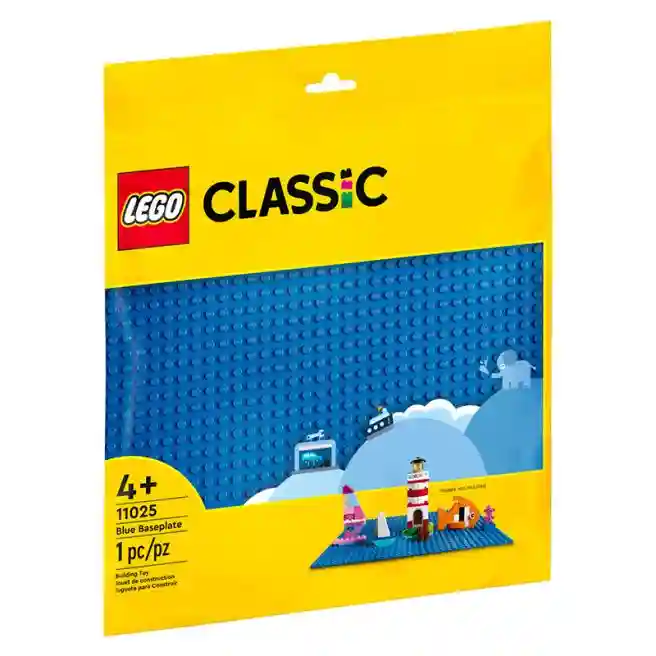 Constructor LEGO Blue Baseplate арт. 11025