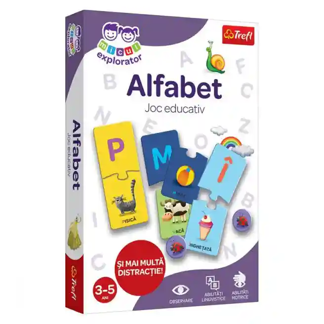 TF Игра настольная "ABC Little Explorer" (RO), код 49875