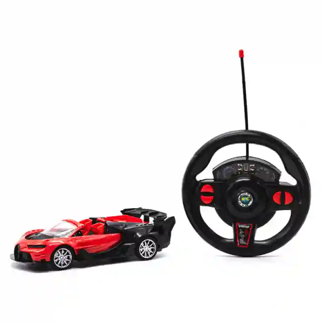 Машина 1:18 на р/у 23-6GY красная, код 442053