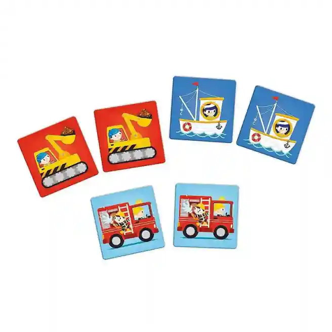 TF Игра настольная Memos Maxi Vehicles, код 50148