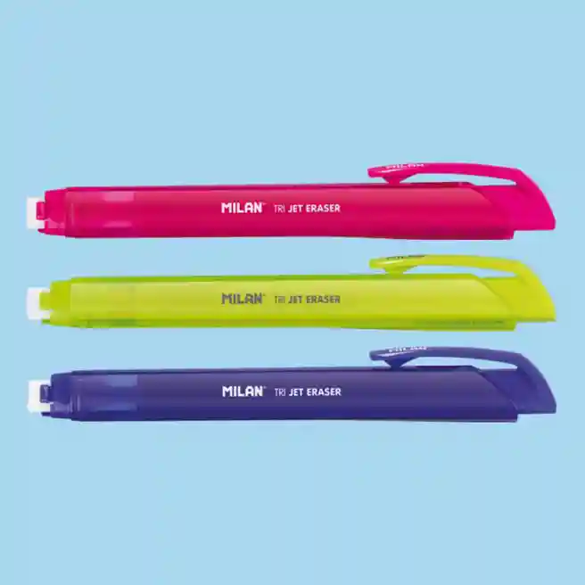 Suport mecanic pentru radieră MILAN seria "TRI JET", din plastic, (per bucată)