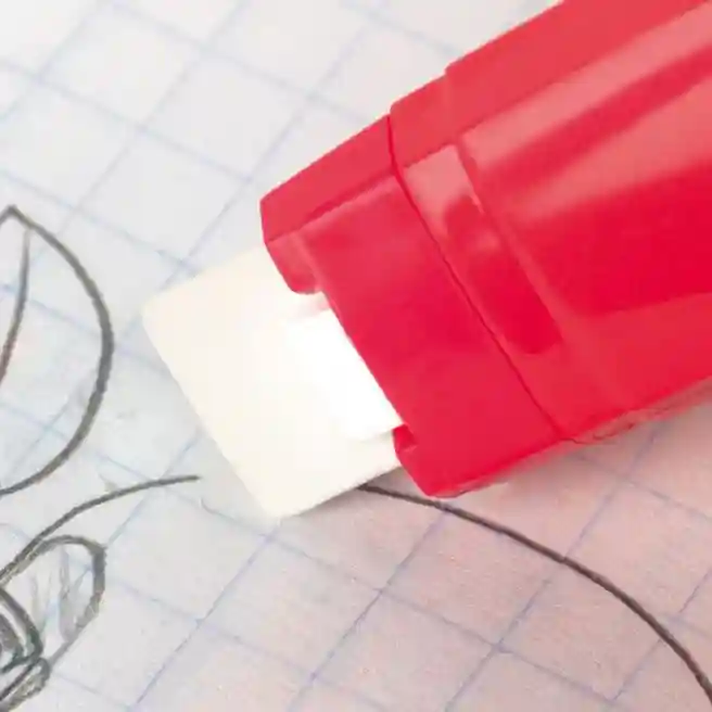 Suport mecanic pentru radieră MILAN seria "TRI JET", din plastic, (per bucată)