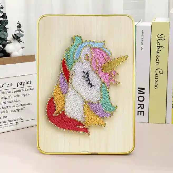 Set pentru creație String Art "Unicorn", 21x30 cm