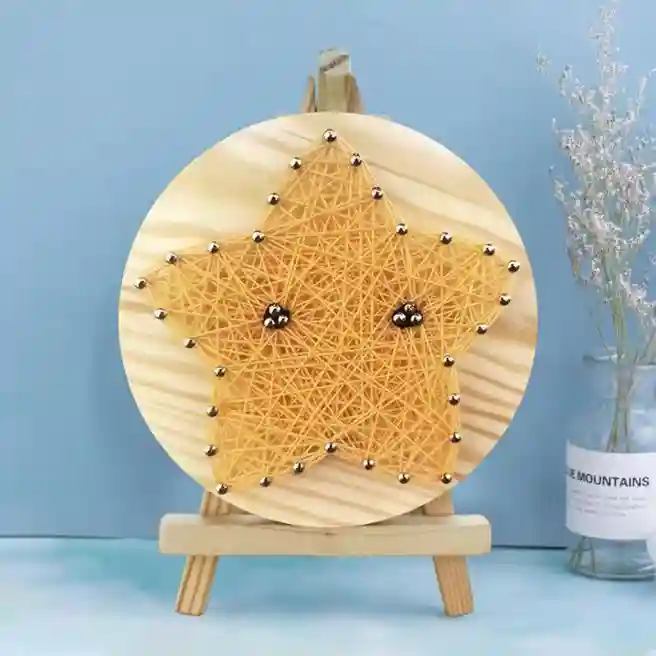 Set pentru creație String Art "Steaua", 11x11 cm