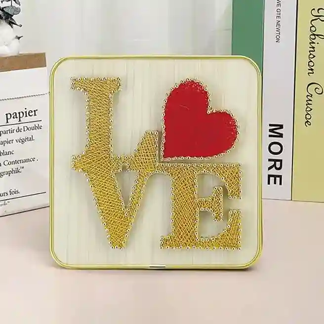 Набор для творчества Изонить "LOVE", 20x20 см