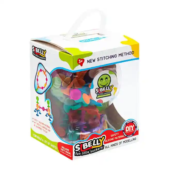 Set constructor cu ventuze, 56 piese, cod 472099