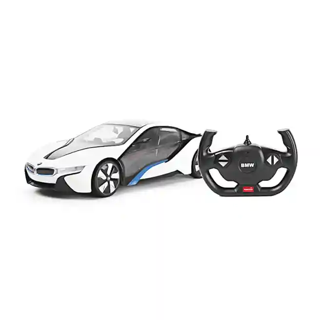 RS Masina cu telecomanda RASTAR 1:14 BMW I8, alb, cod 50536