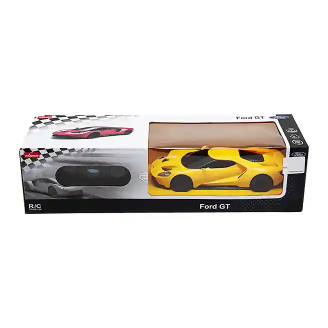 RS Masina cu telecomanda RASTAR 1:24 Ford GT, galben, cod 50607