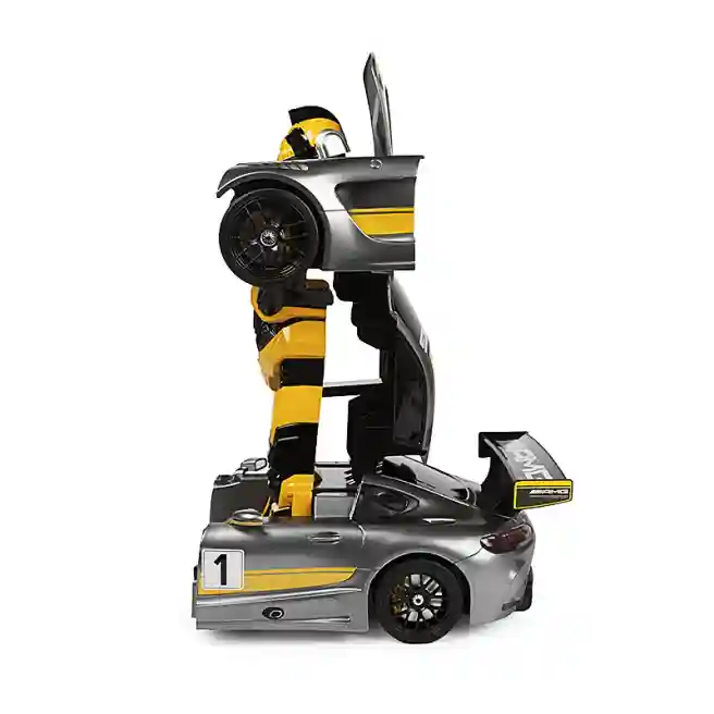 RS Mașină-transformer RASTAR 1:14 Mercedes, galben, cod 50629