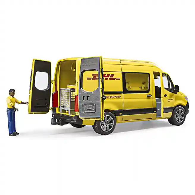 Машина доставки DHL MB Sprinter 1:16 с водителем, код 50739