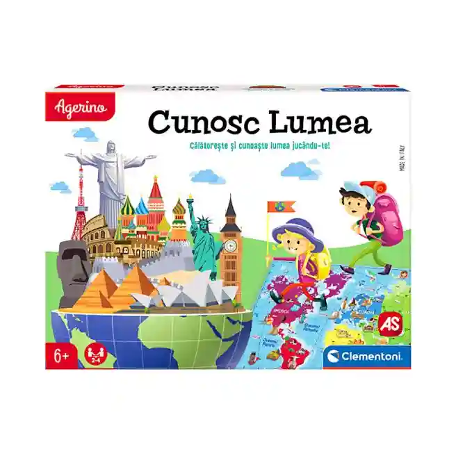AS Joc educativ - Cunosc lumea, cod 50825