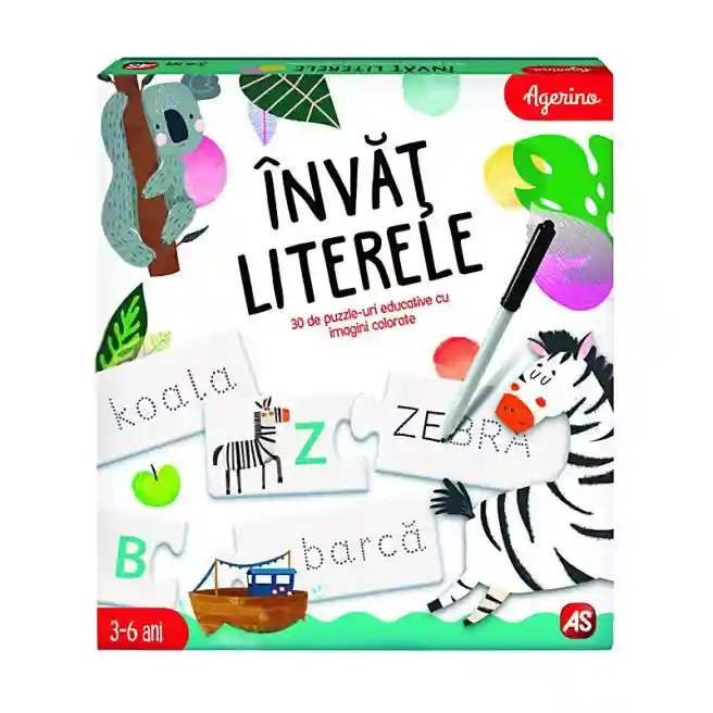 AS Joc de societate Invat Literele, cod 50823