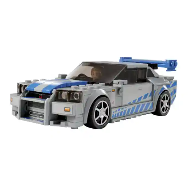 Constructor LEGO Speed Champions 2 Форсаж 2 Nissan Skyline GT-R (R34),  арт. 76917