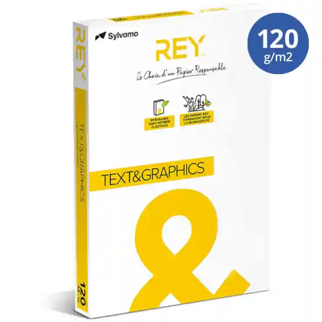 Hârtie pentru tehnica de birou REY A4 (120 g/m, 250 foi) clasa A++