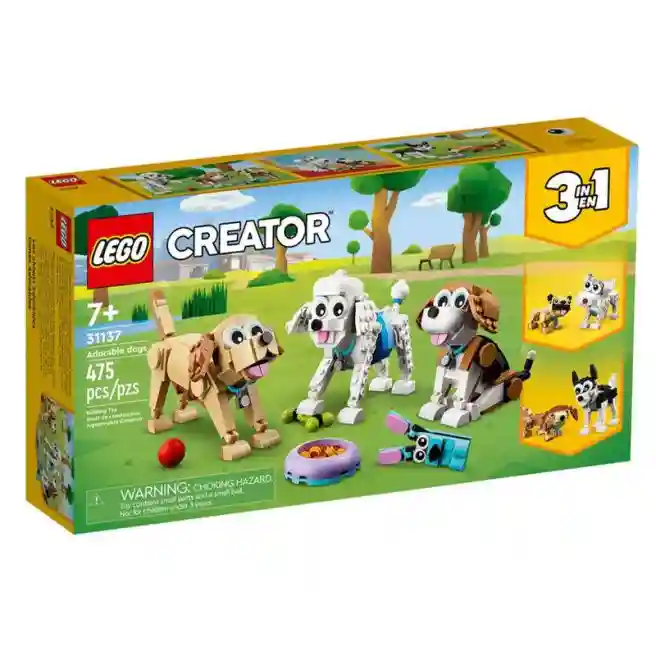 Конструктор  LEGO Creator 3в1 Очаровательные собаки, арт 31137