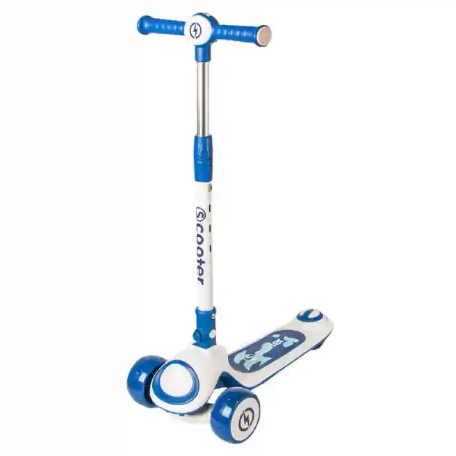 Trotineta pentru copii 616, alba, cod 176042