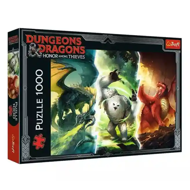 TF Puzzle "1000" - Monstrii Legendari Hasbro Dungeons & Dragons, cod 51185