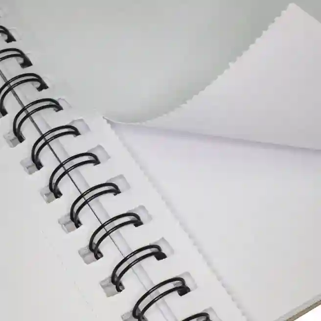 Sketchbook cu spirală A5, 150 gsm, 30 foi, dry media
