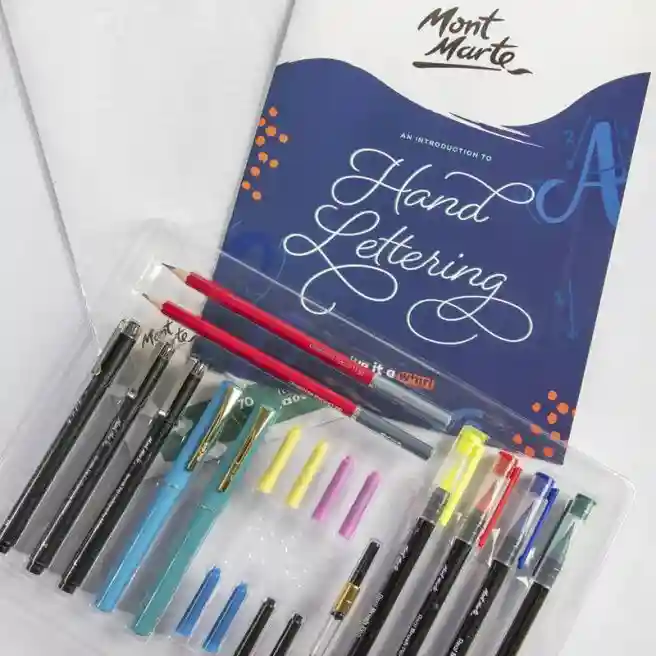 Set pentru caligrafie M.M., 26 piese, art. MMGS0042