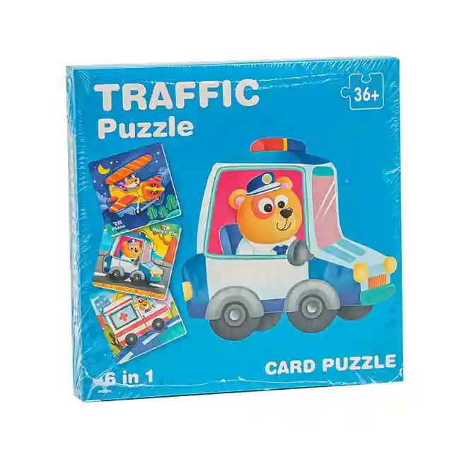 Puzzle în ramă Mașini de serviciu, cod 178673
