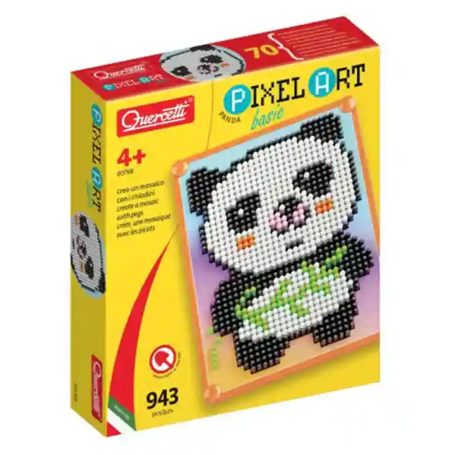 QC Мозаика "Basic Panda" Quercetti, код 53560