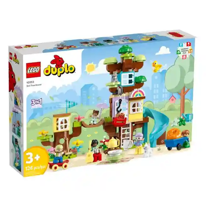 Constructor LEGO DUPLO Town Casuta in copac 3 in 1, art. 10993