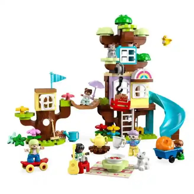 Constructor LEGO DUPLO Town Casuta in copac 3 in 1, art. 10993