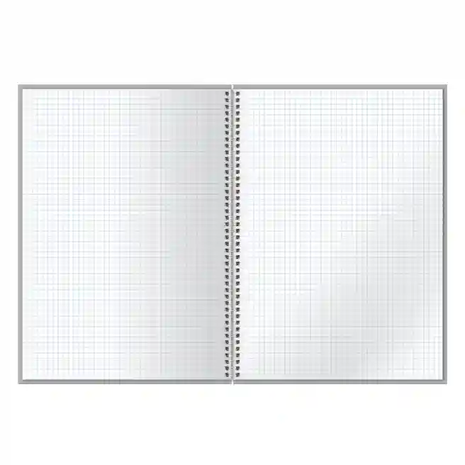 Carnet notițe A6 pătrățele 80 foi cu spiră BG "Bright day", copertă tare