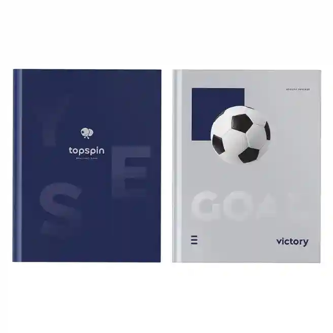 Carnet de notițe A5 pătrățele 80 foi BG "Succeed", soft-touch, lac selectiv