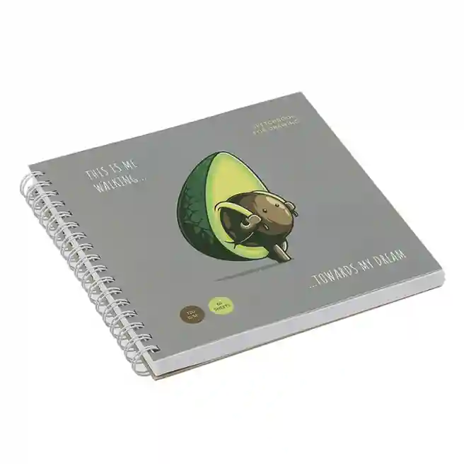 Sketchbook MESHU "Avocadreams", cu spirală, А5, 60 foi