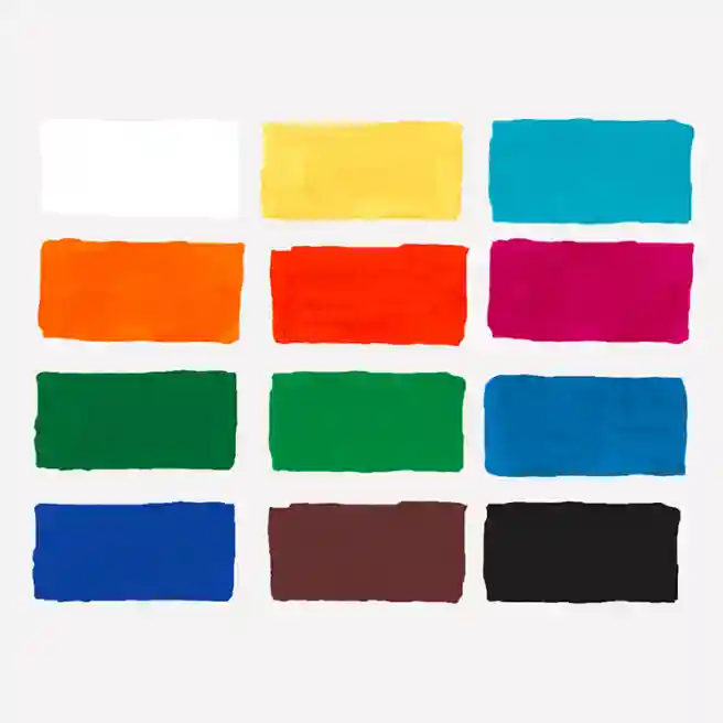 Set de guașă Multi-Pulti, "Enot în Grecia" 12 cul, 17,5ml