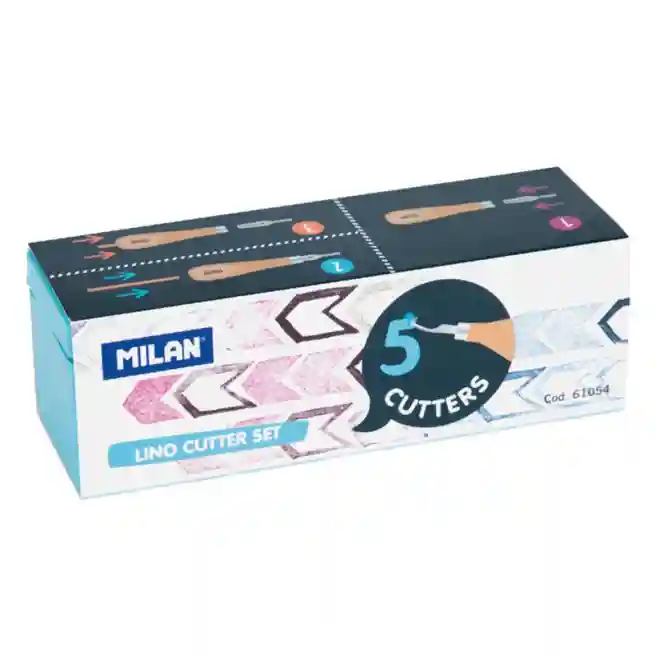 Set de cuțite pentru lingravură, 5 bucăți