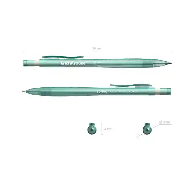 Creion mecanic ErichKrause "Spring" 0.7mm
